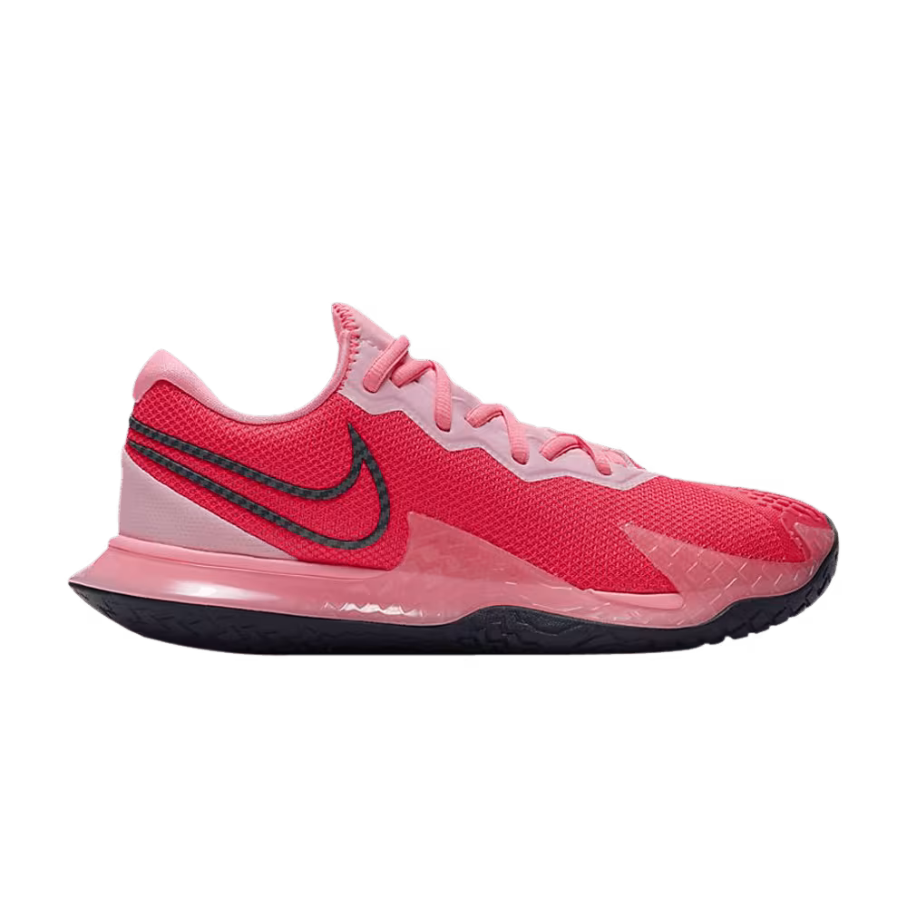 Nike Women's Court Air Zoom Vapor Cage 4 Pink Laser Crimson