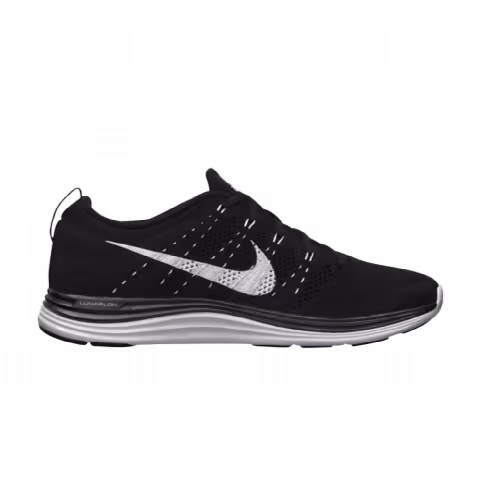 Nike Flyknit Lunar1+ 'Black White'
