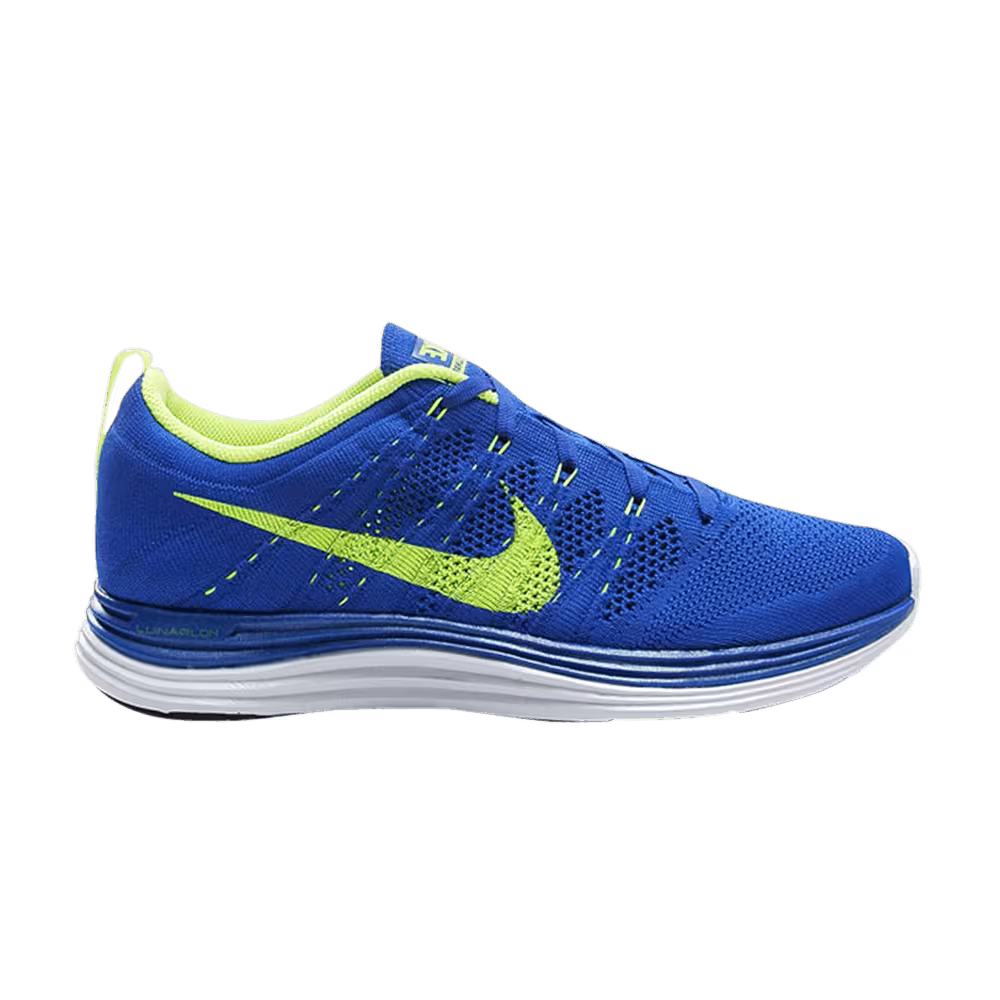 Nike Flyknit Lunar1+ Game Royal Volt