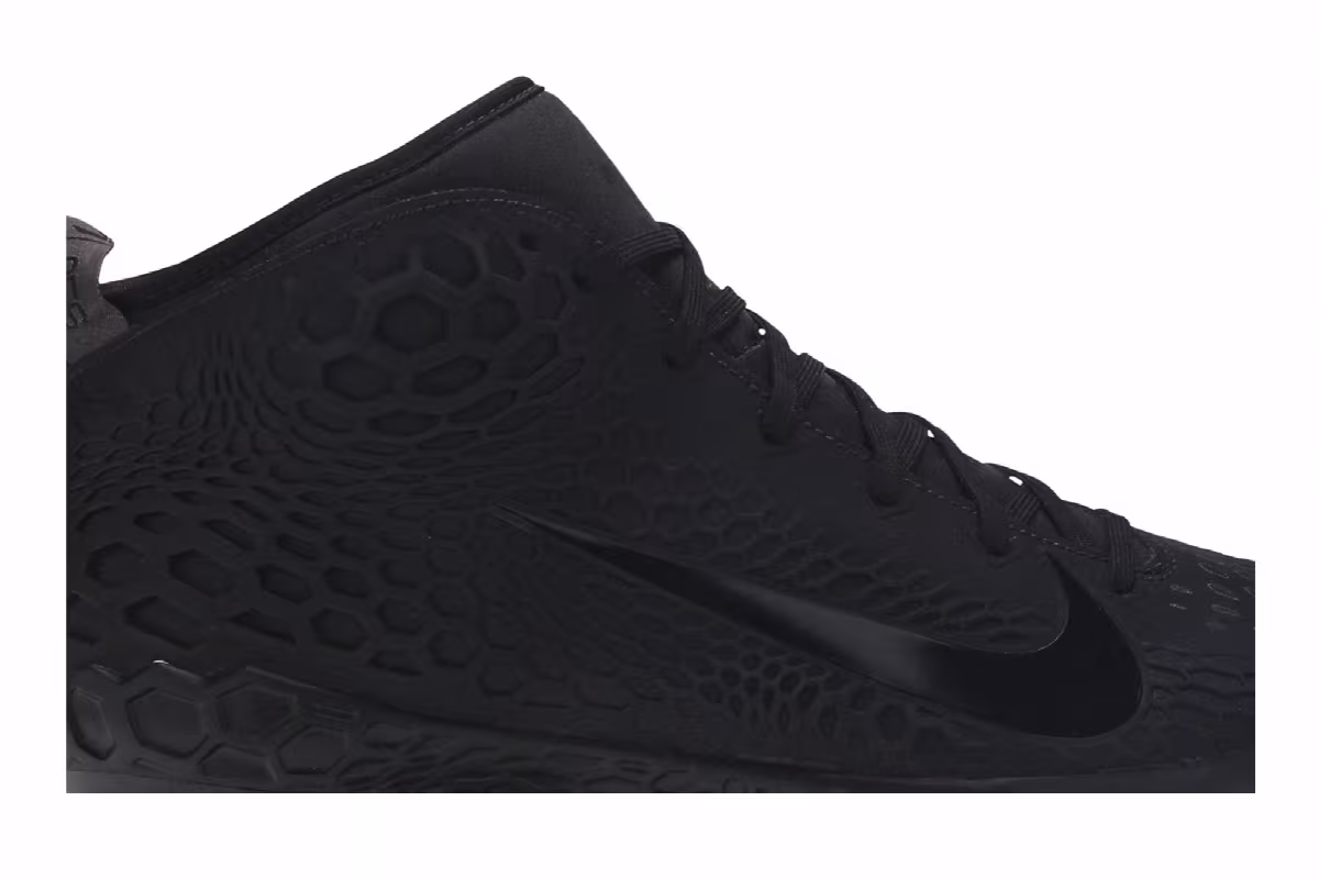 Nike Force Zoom Trout 5 Black Thunder Grey, view 3