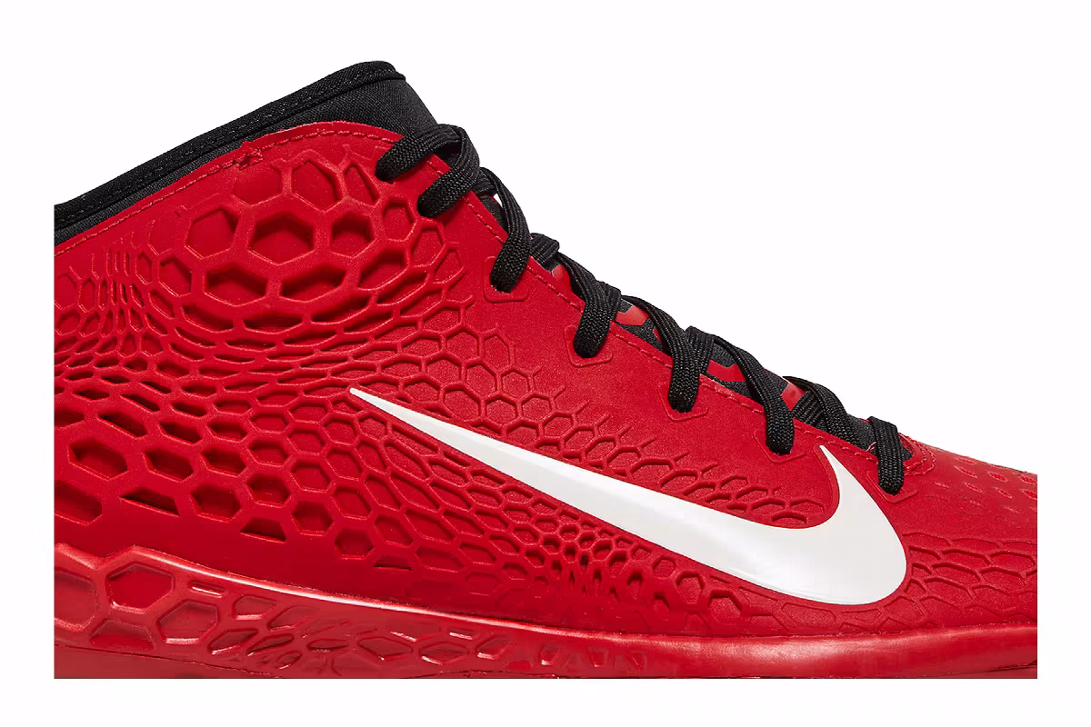 Nike Force Zoom Trout 5 University Red, view 3