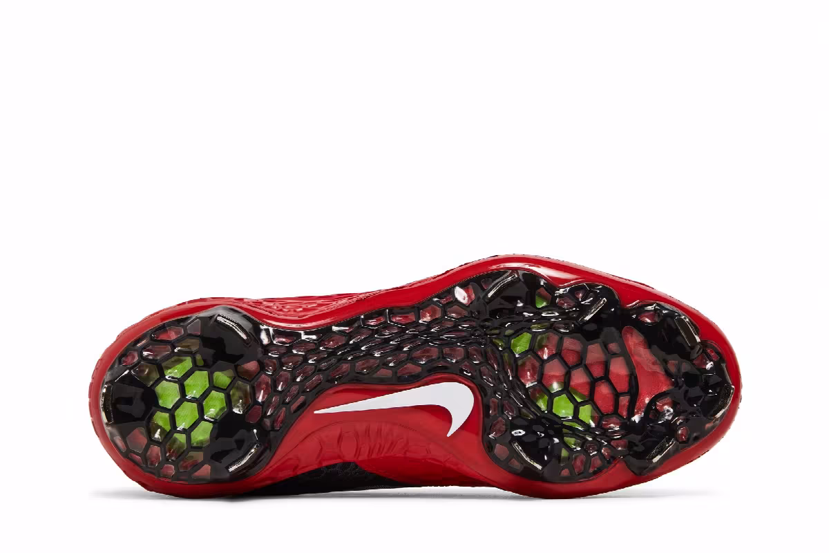 Nike Force Zoom Trout 5 University Red, view 5
