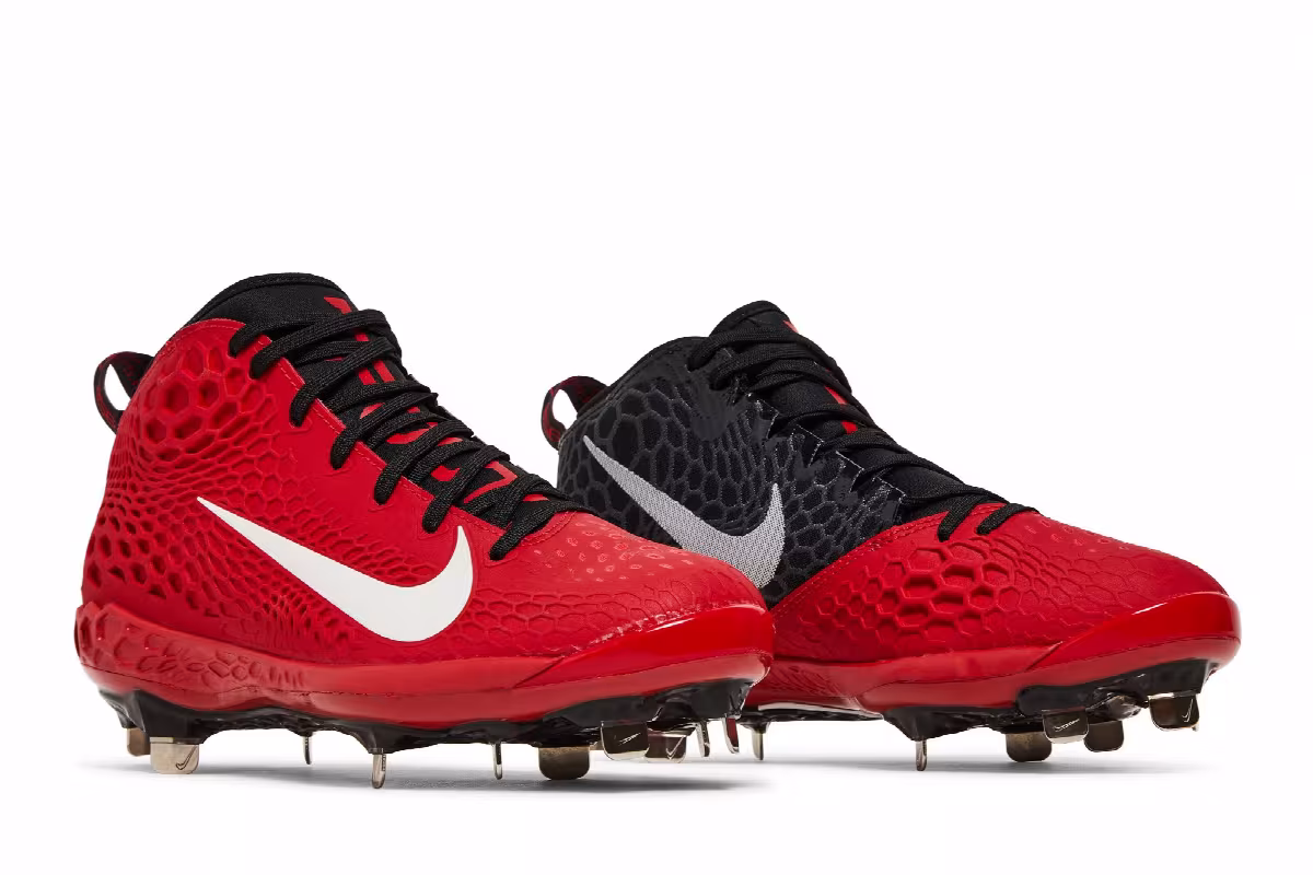 Nike Force Zoom Trout 5 University Red, view 9