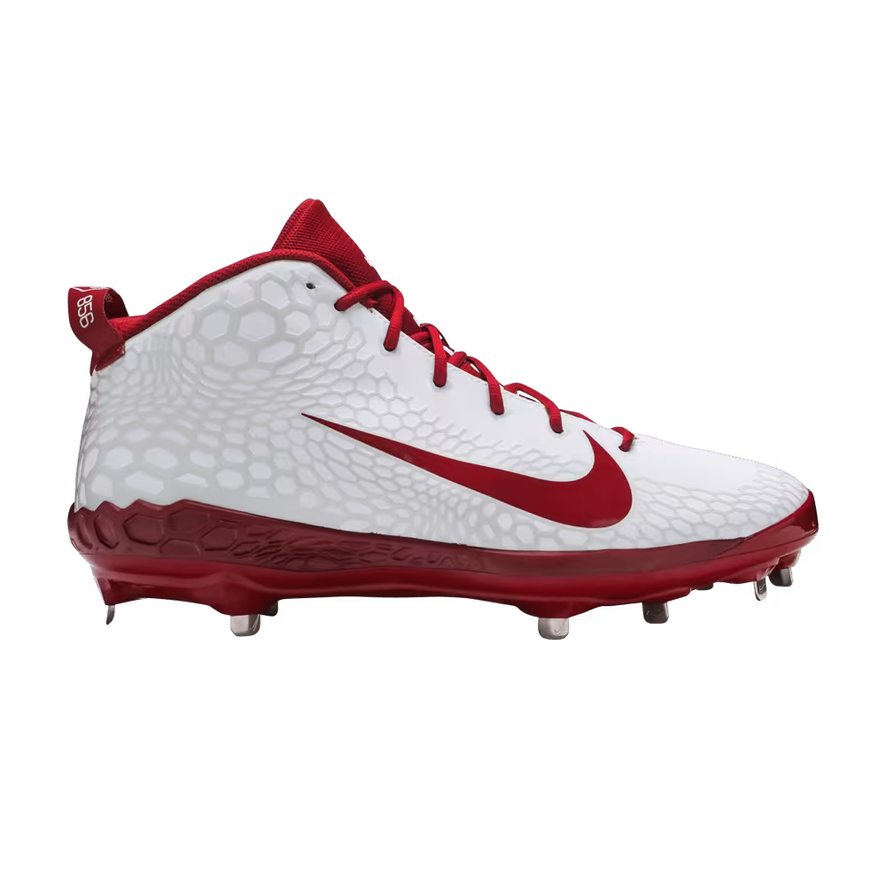 Nike Force Zoom Trout 5 Pro White University Red