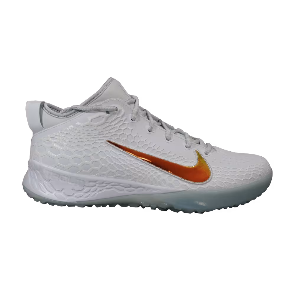 Nike Force Zoom Trout 5 Turf White Iridescent