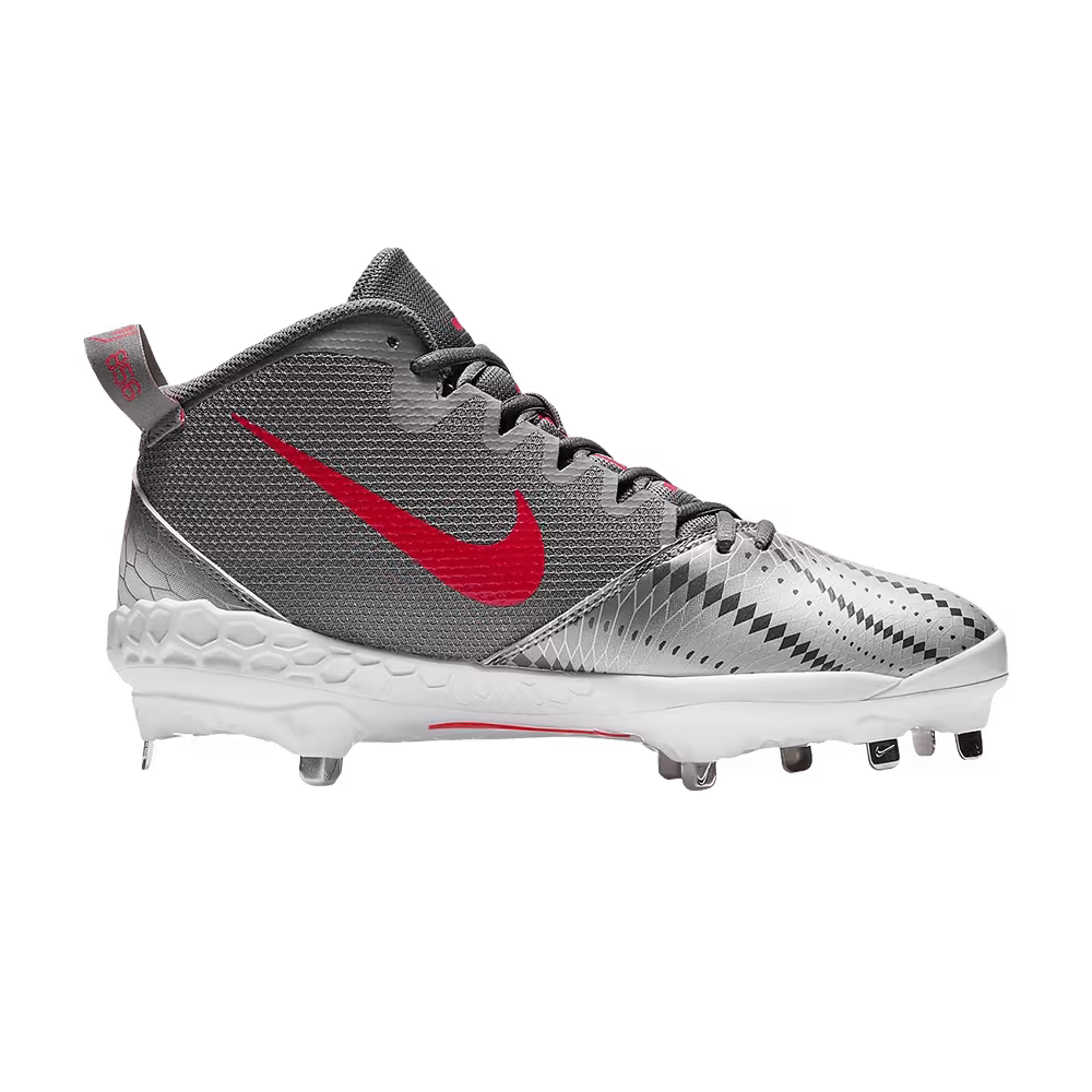 Nike Force Zoom Trout 5 Pro Metallic Silver
