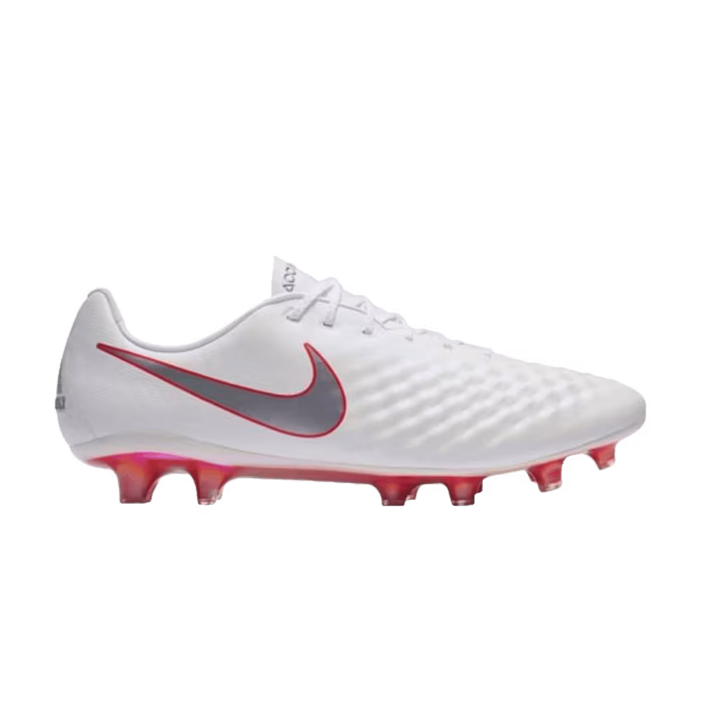 Nike Magista Obra 2 Elite FG White Grey Crimson