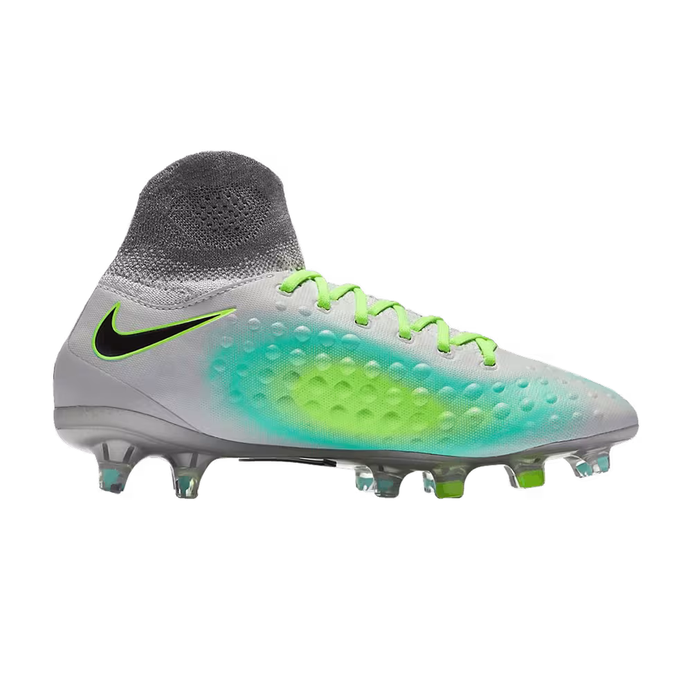 Nike Jr Magista Obra 2 FG Pure Platinum Green