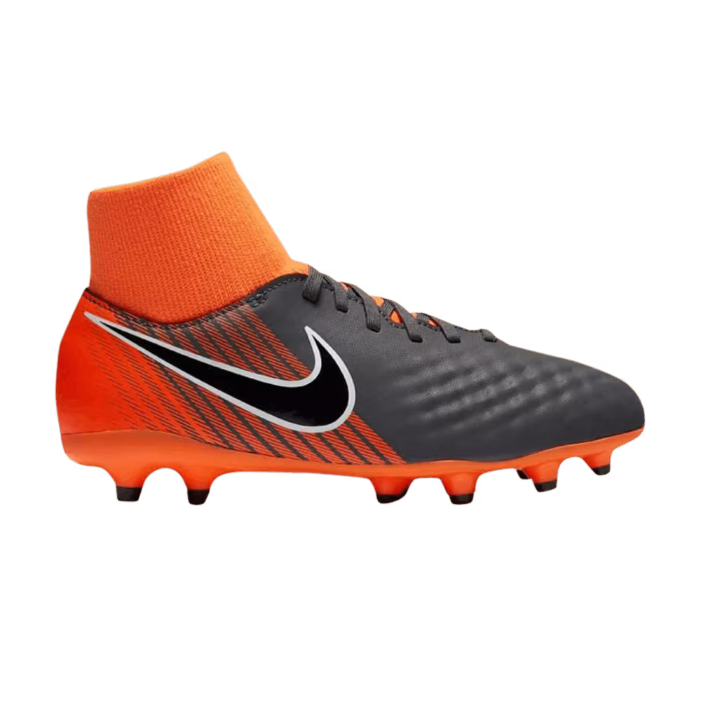 Nike Magista Obra 2 Academy DF FG GS Dark Grey Orange