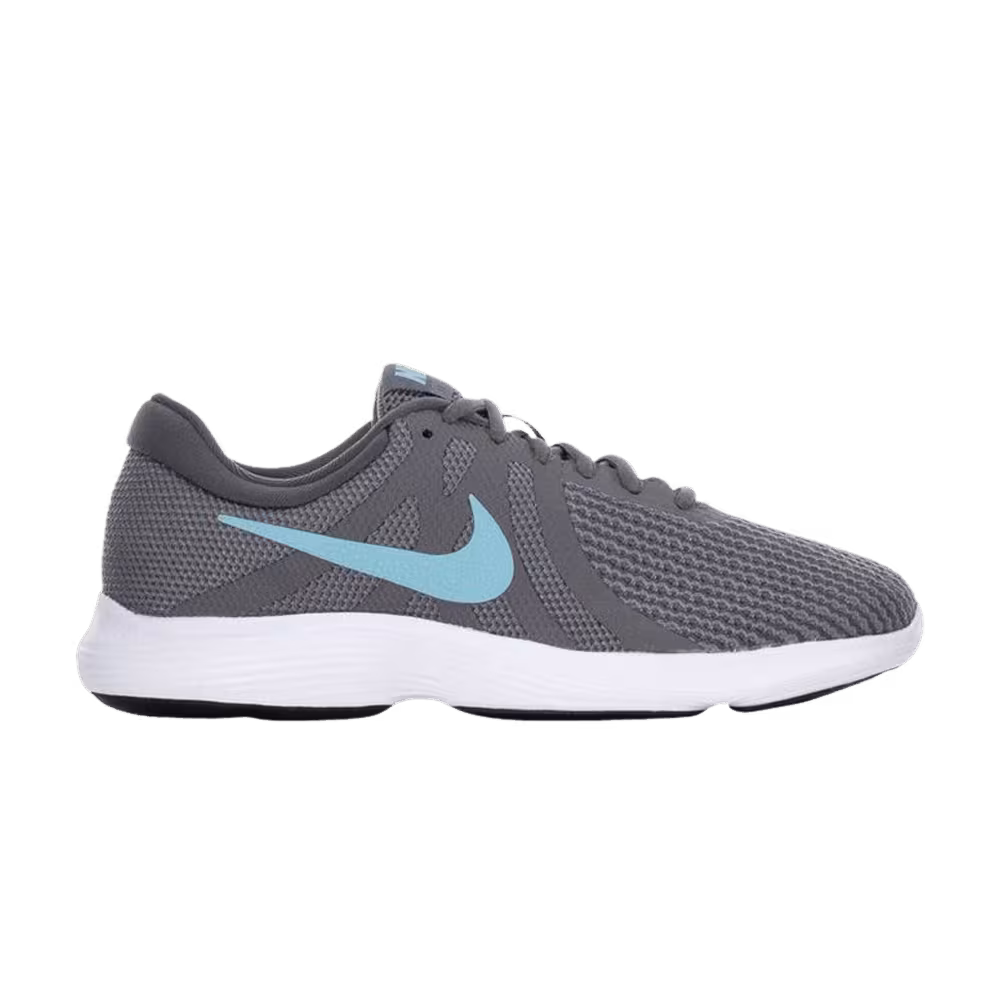 Nike Women's Revolution 4 Wide Ocean Bliss Gunsmoke