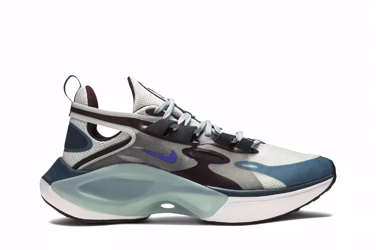 Nike Signal D/MS/X Burgundy Teal, view 2