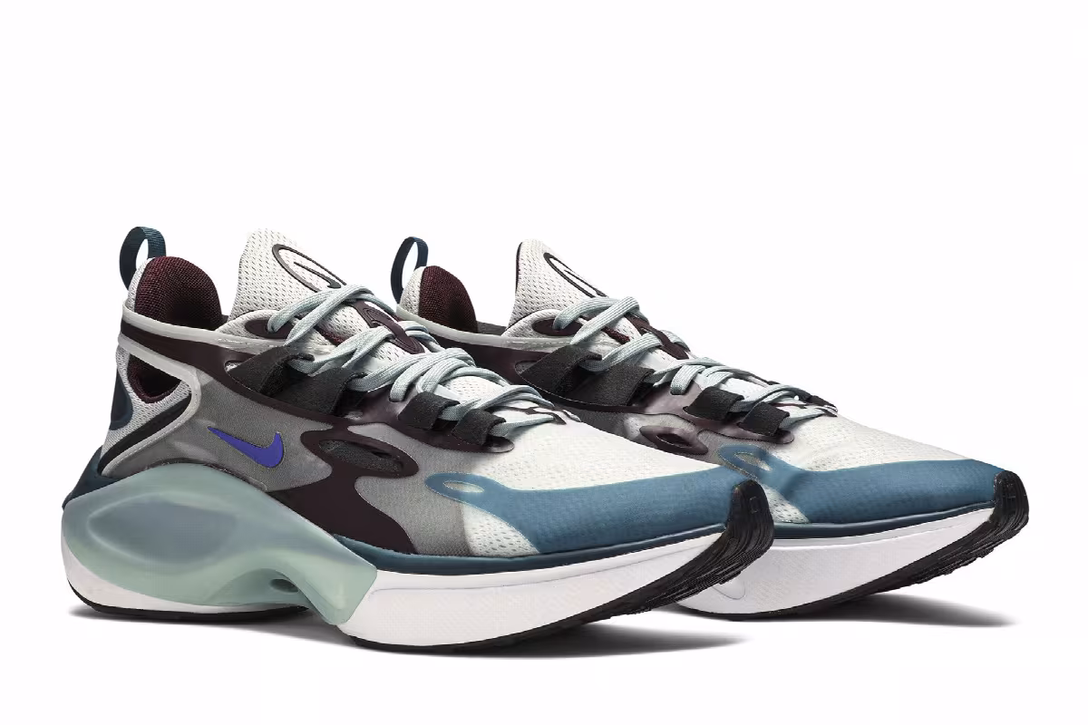Nike Signal D/MS/X Burgundy Teal, view 9