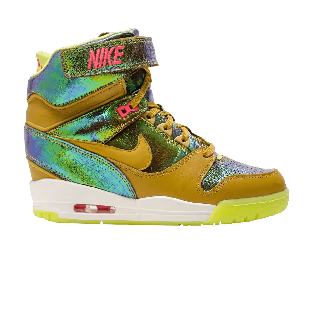 Nike Women's Air Revolution Sky High Premium QS World Cup Gold Trophy Pack - Bronze Iridescent