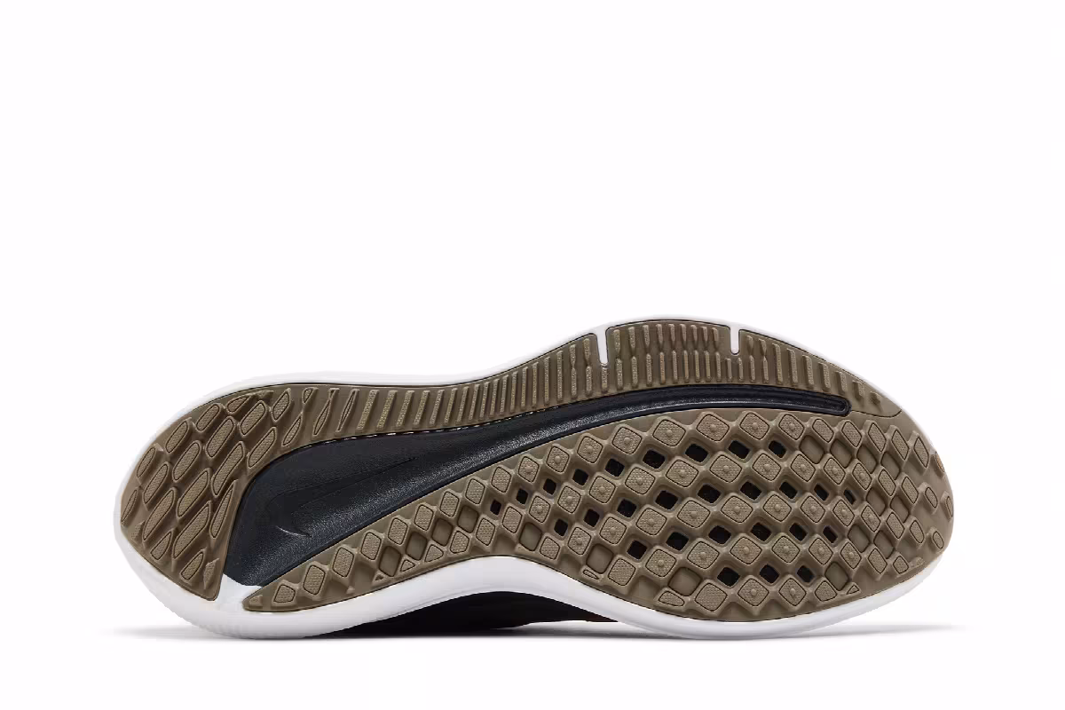 Nike Women's Air Winflo 9 Grey Metallic Copper, view 5