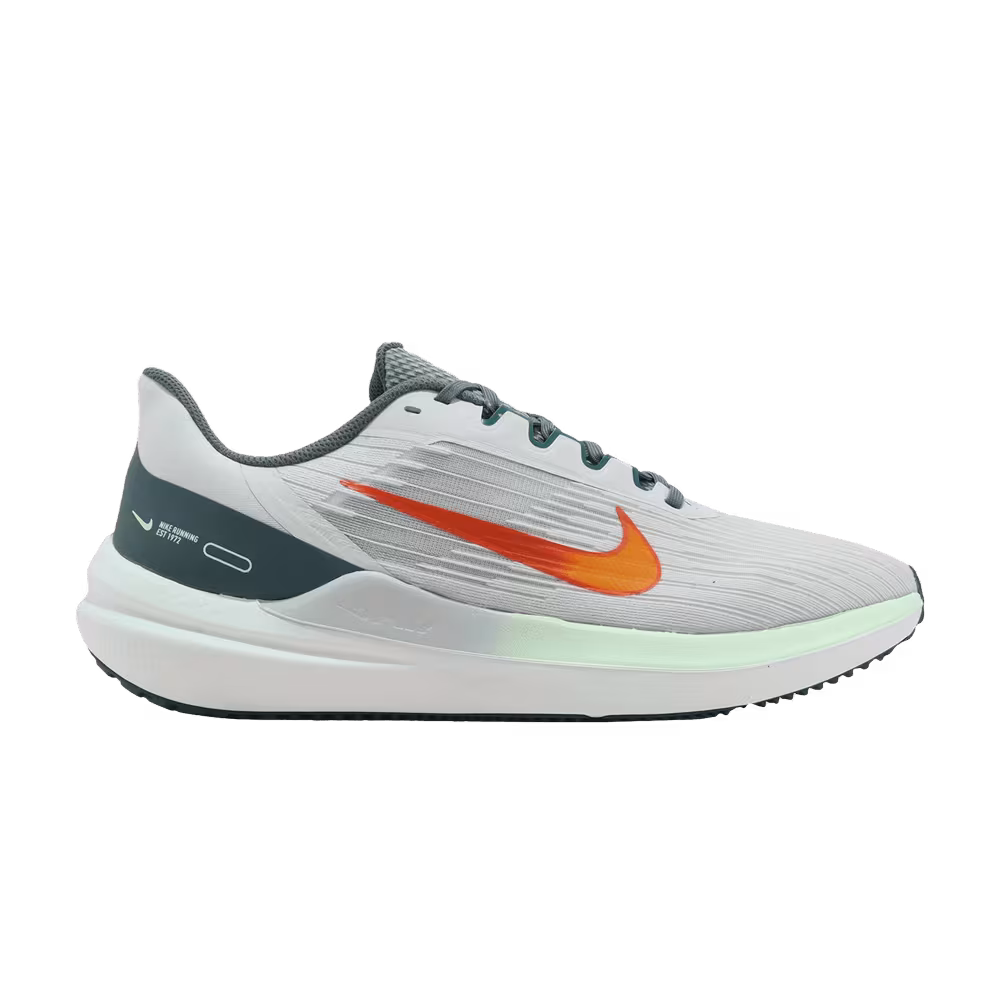 Nike Air Winflo 9 Pure Platinum Total Orange