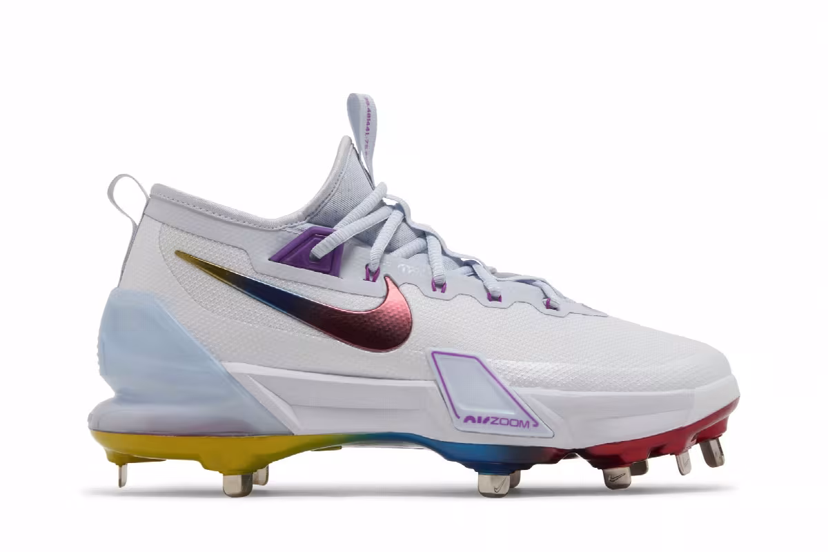 Nike Force Zoom Trout 9 Elite Rainbow, view 2