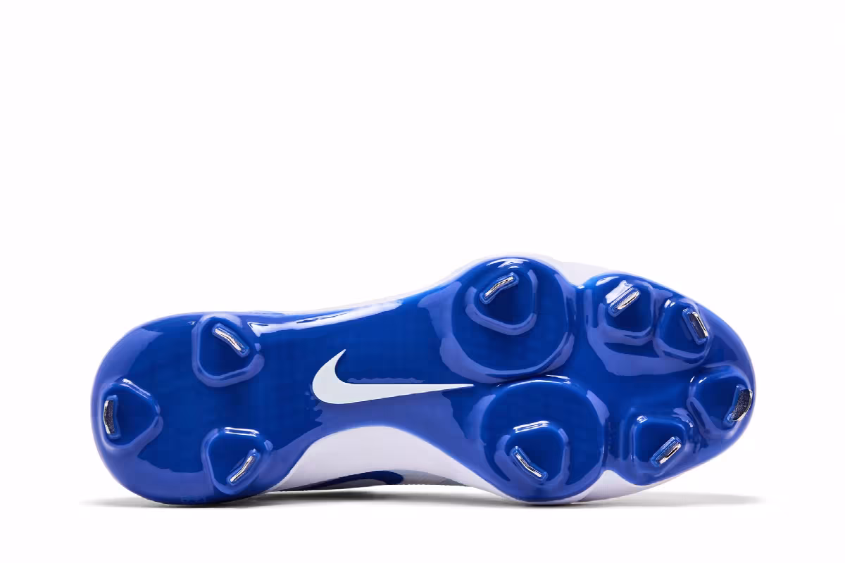 Nike Force Zoom Trout 9 Elite White Hyper Royal, view 5