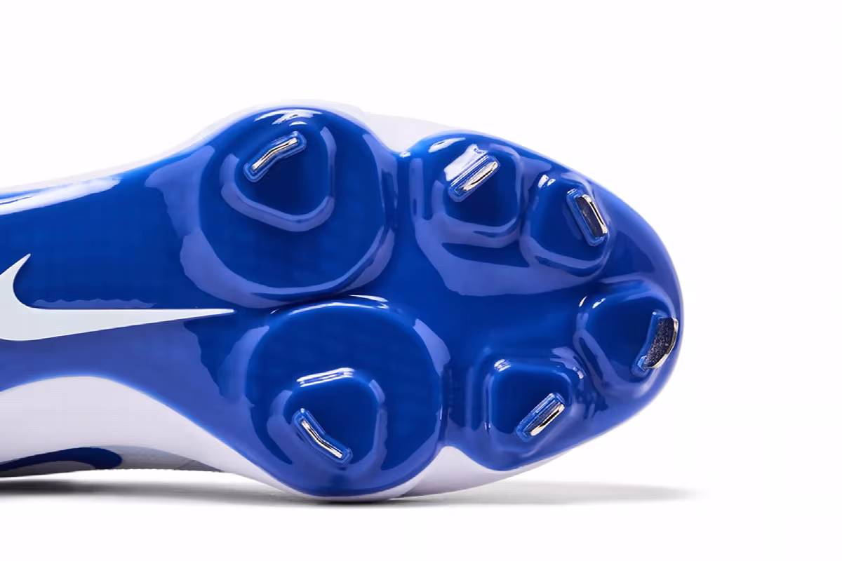 Nike Force Zoom Trout 9 Elite White Hyper Royal, view 6