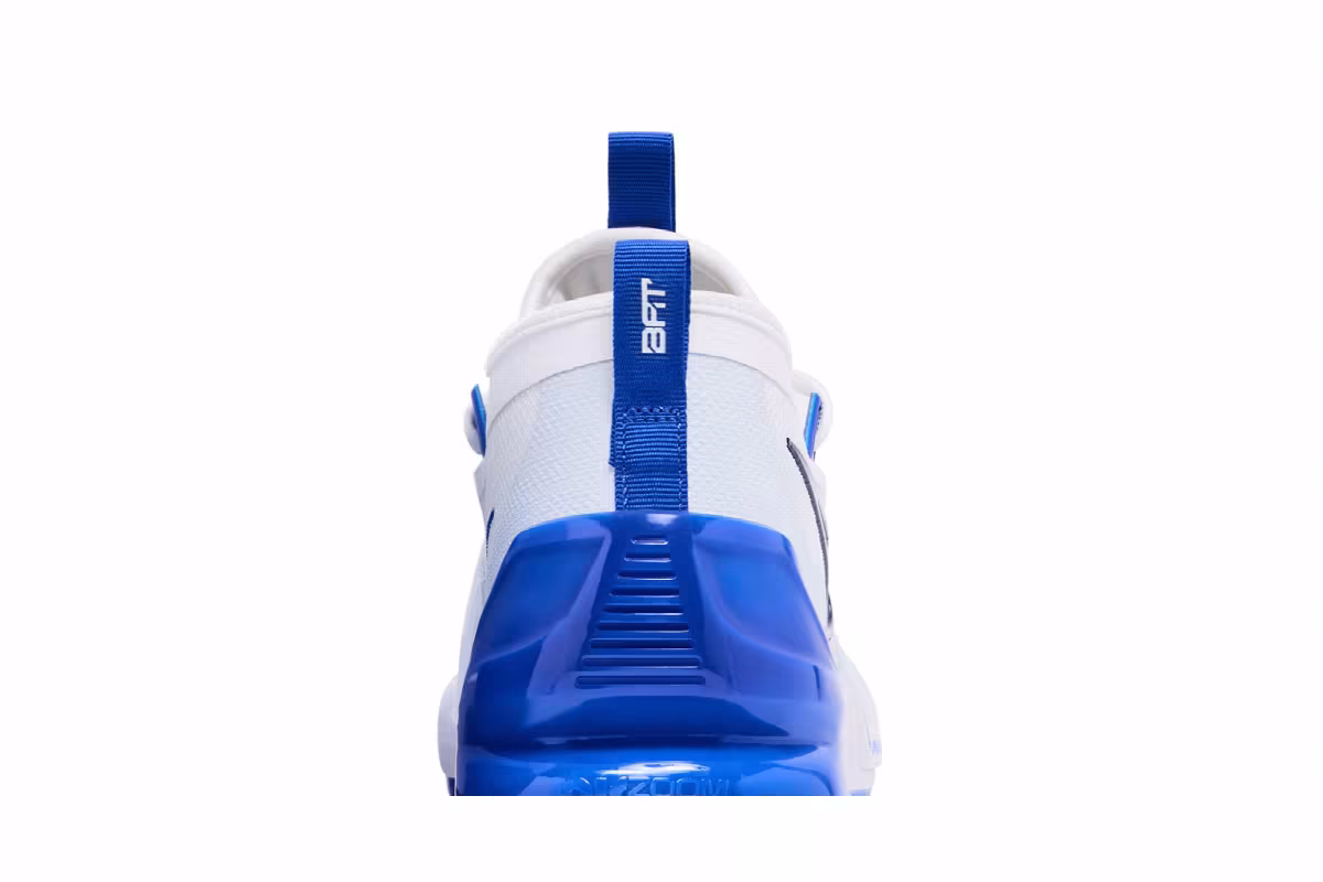 Nike Force Zoom Trout 9 Elite White Hyper Royal, view 8