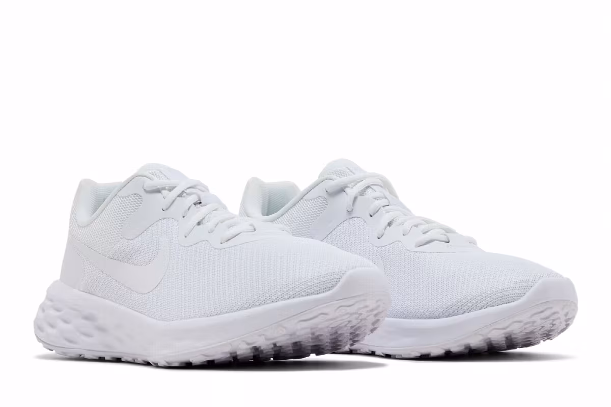 Nike Revolution 6 Next Nature Triple White, view 9