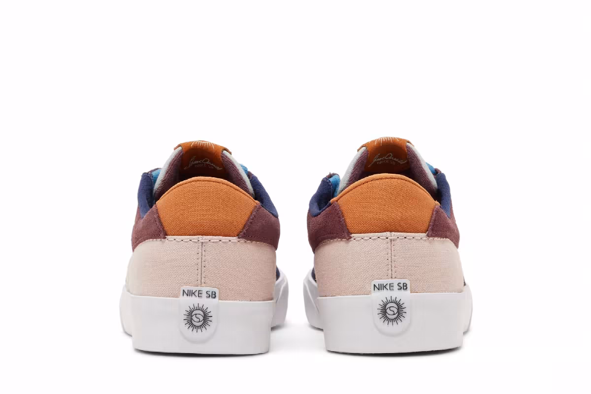 Nike Shane SB Midnight Navy Pink Oxford, view 7