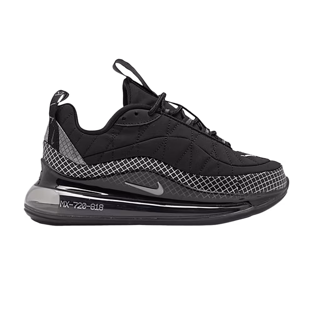 Nike MX-720-818 GS Black Metallic Silver