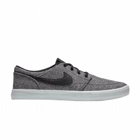 Nike Portmore 2 Solar Canvas Premium SB 'Black White'