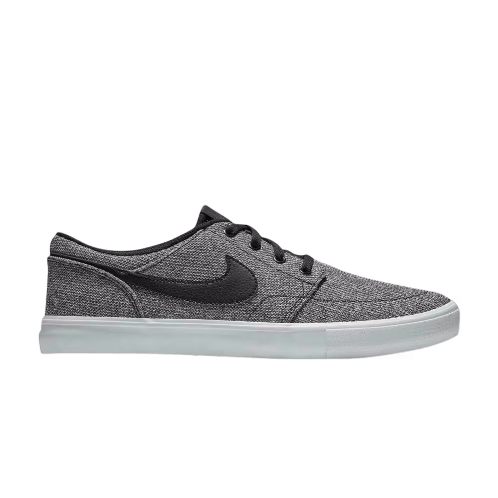 Nike Portmore 2 Solar Canvas Premium SB Black White