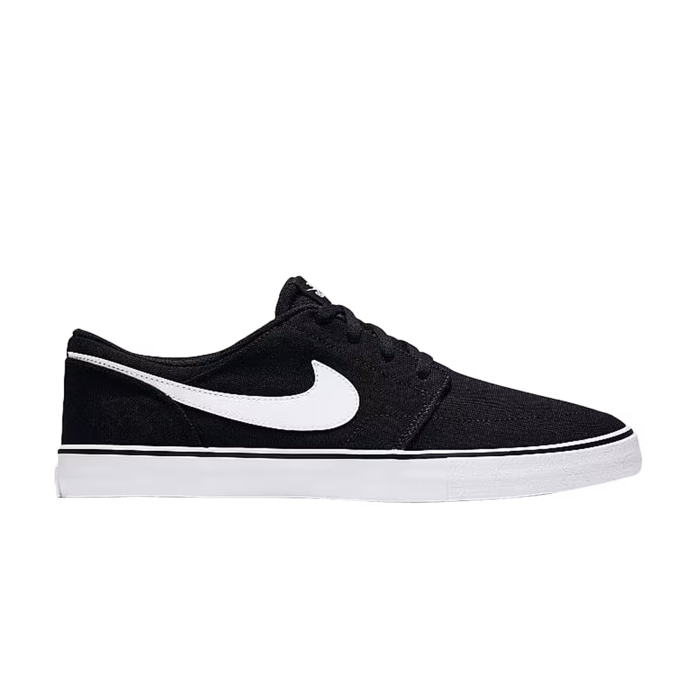 Nike Portmore 2 Solar Canvas SB Black White