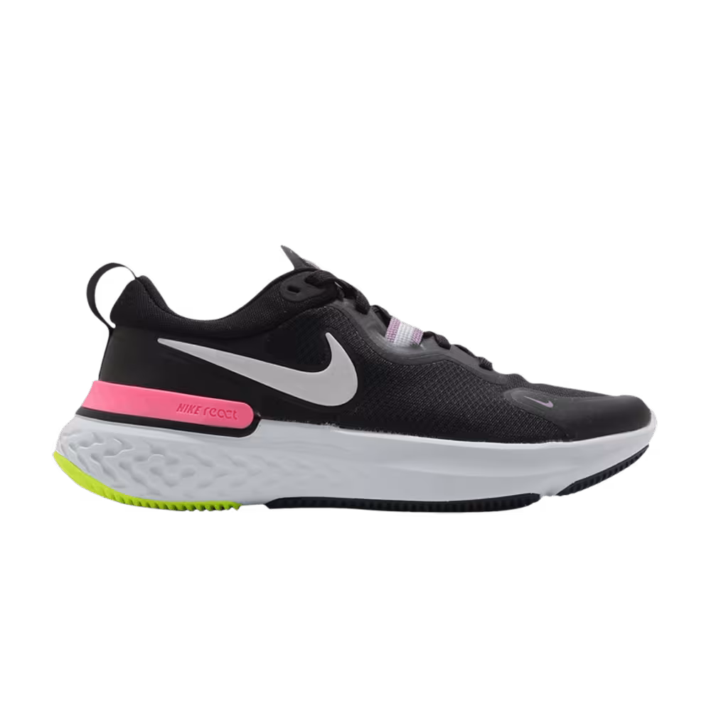 Nike Women's React Miler Black Sunset Pulse