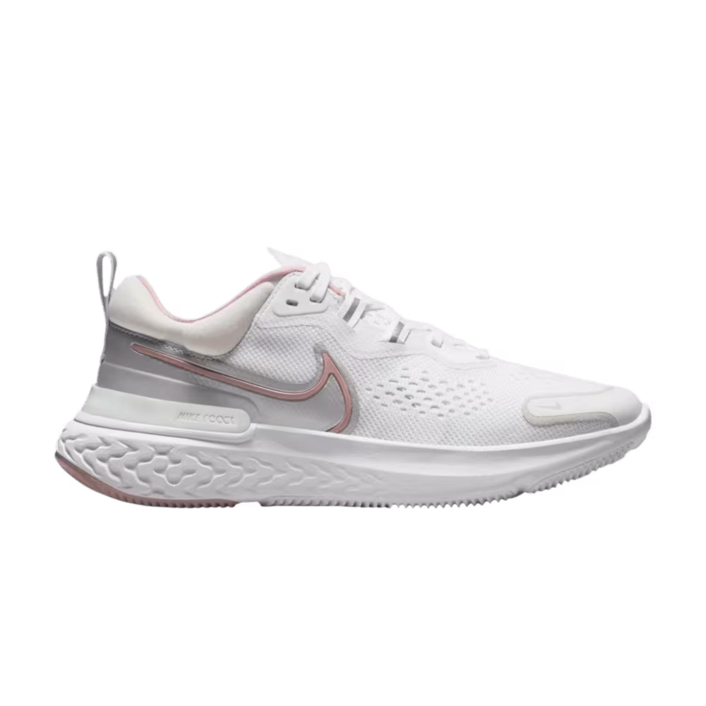 Nike Women's React Miler 2 White Pink Glaze