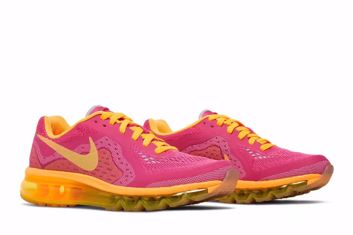 Nike Air Max 2014 GS Vivid Pink Atomic Mango, view 9