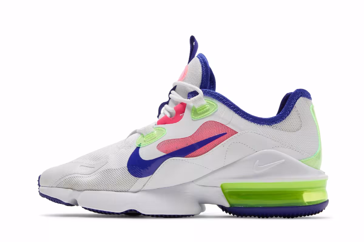 Nike Women's Air Max Infinity 2AMD White Indigo Burst, view 4