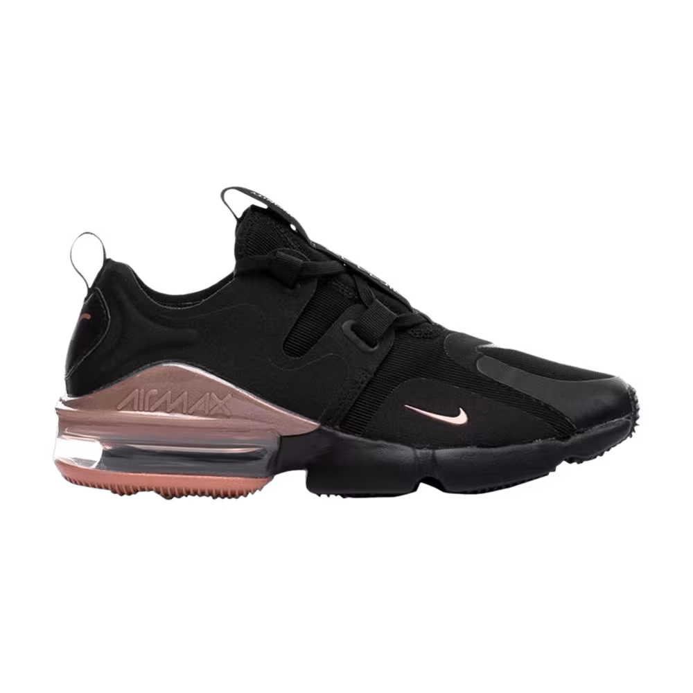 Nike Women's Air Max Infinity Black Metallic Red Bronze