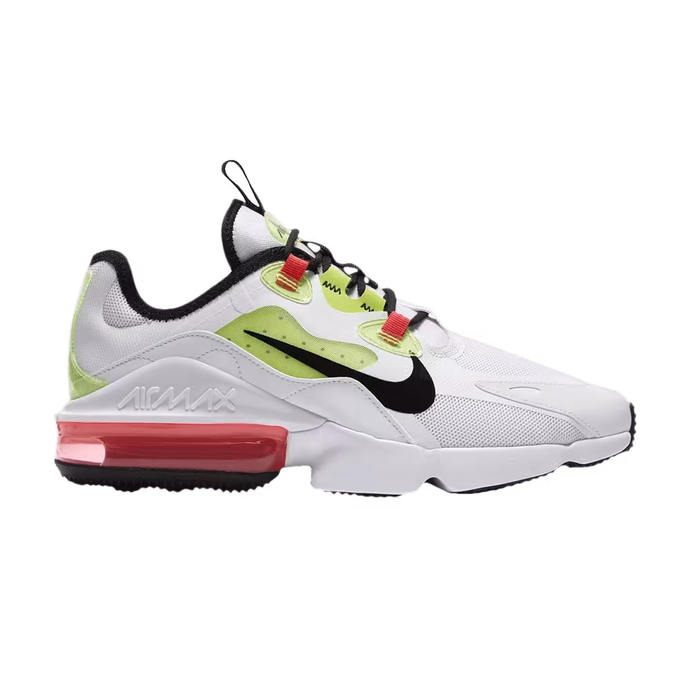 Nike Air Max Infinity 2 White Flash Lime Crimson