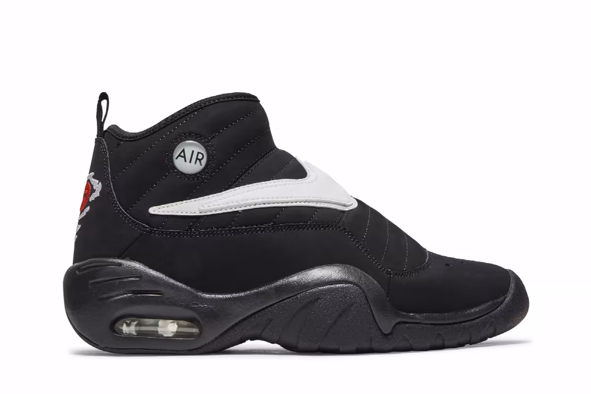 Nike Air Shake Ndestrukt GS Black, view 2