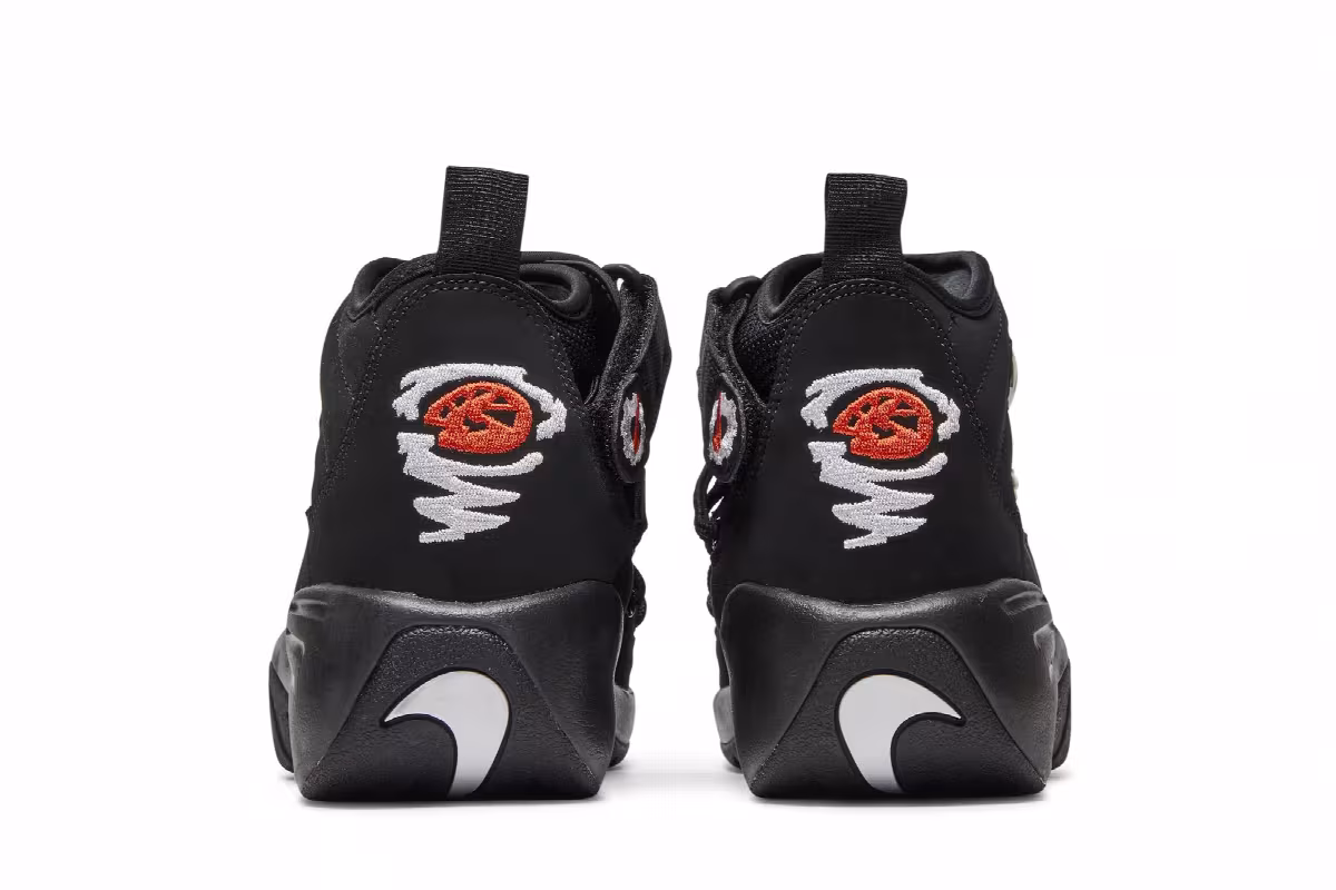 Nike Air Shake Ndestrukt GS Black, view 7