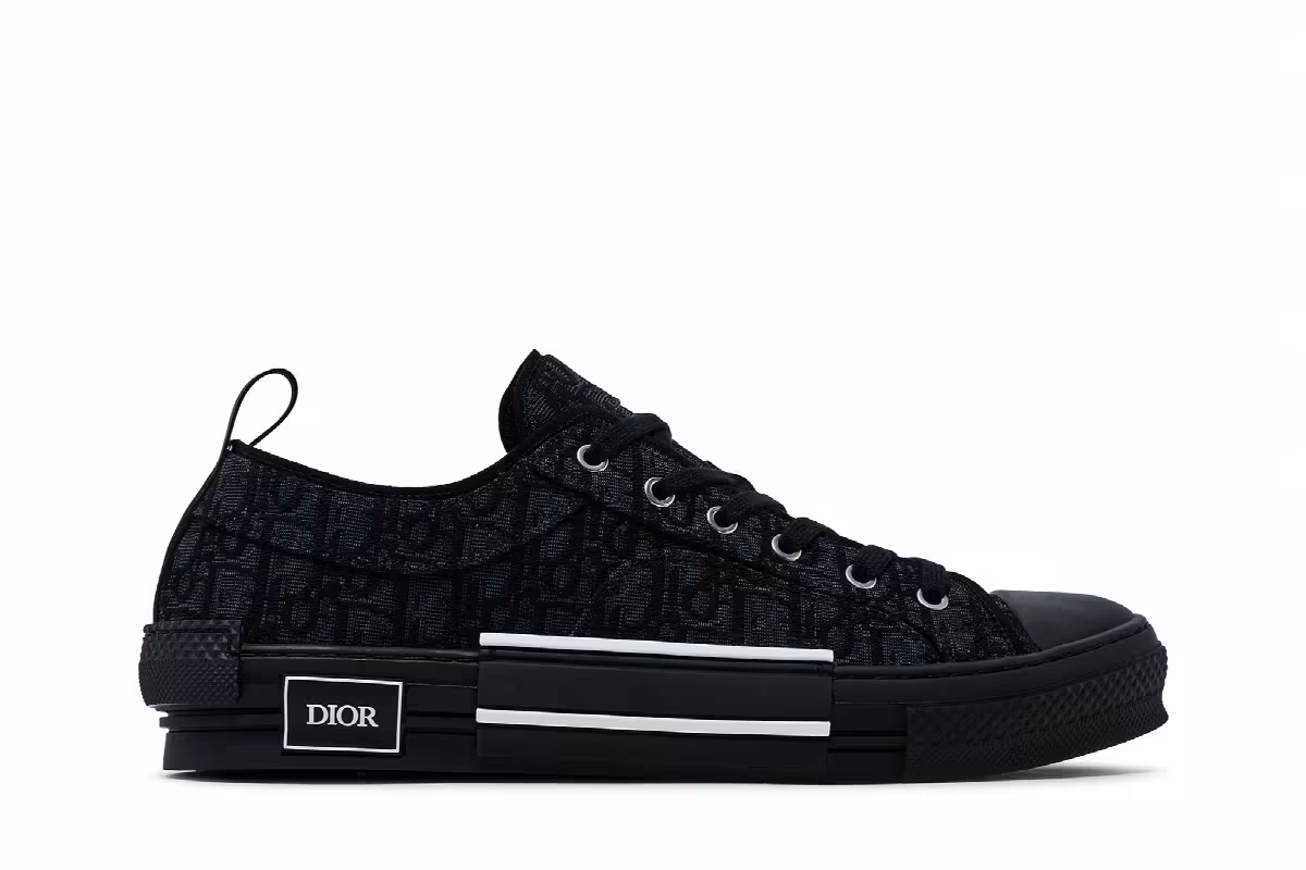 Dior B23 Low Dior Oblique - Black, view 2