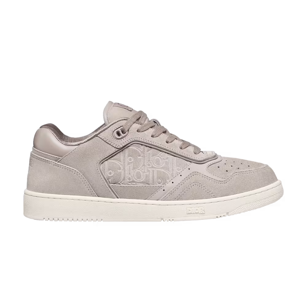 Dior B27 Uptown Low Dior Oblique Suede - Grey
