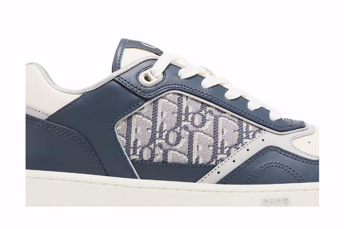 Dior B27 Low Dior Oblique - Deep Grey Cream, view 3