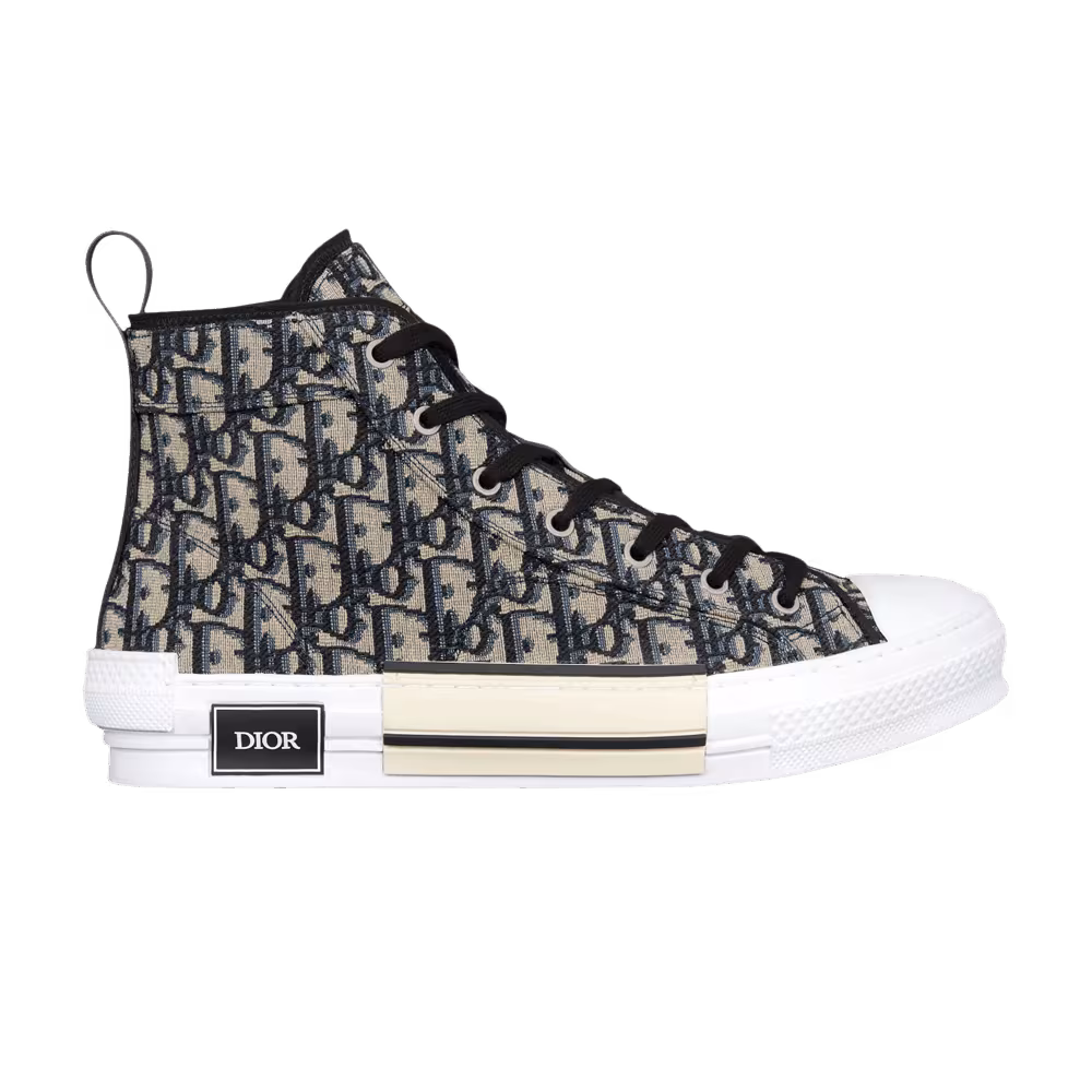 Dior B23 High Dior Oblique -Black Beige
