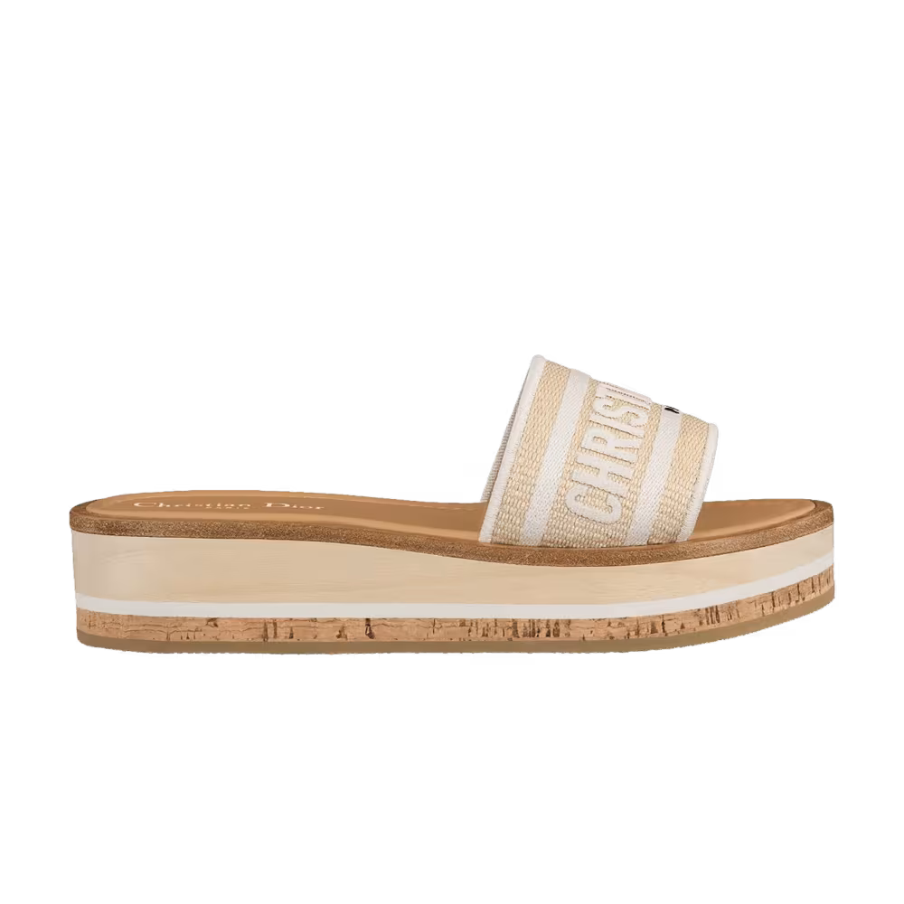 Dior Women's DWay Slide Raffia