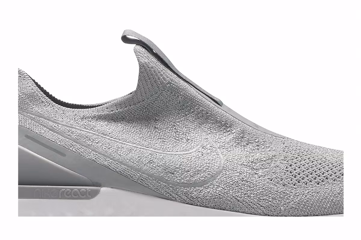 Nike Epic Phantom React Flyknit Wolf Grey, view 3