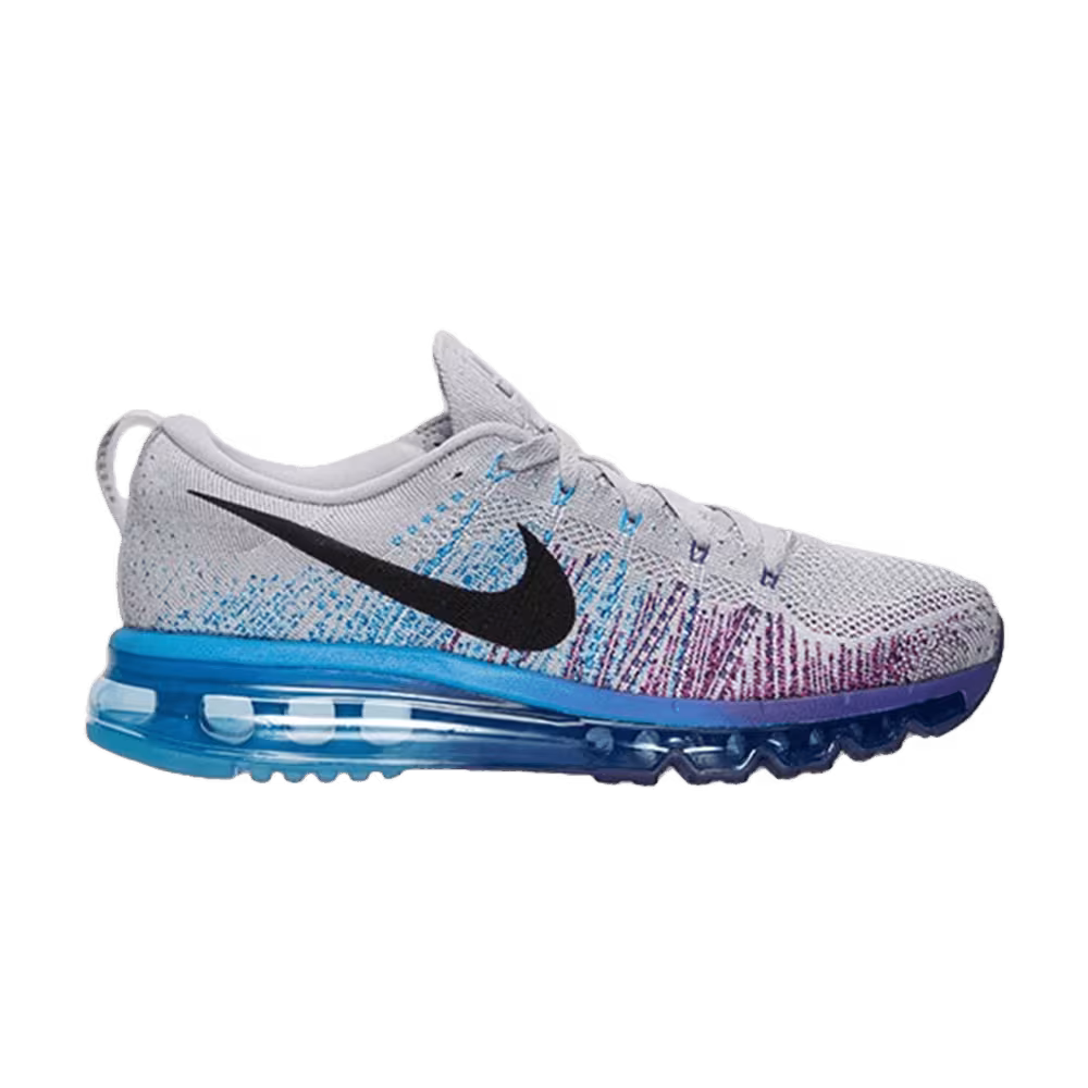 Nike Flyknit Max Purple Vivid Blue