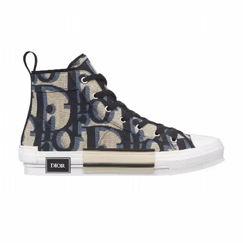 Dior B23 High 'Maxi Dior Oblique - Beige Black'