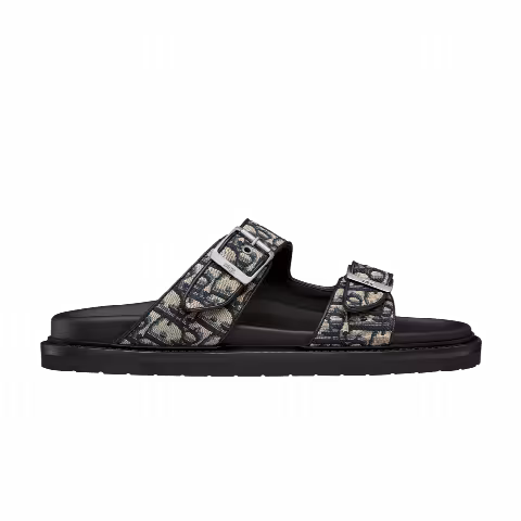 Dior Aqua Sandal 'Dior Oblique - Beige Black'