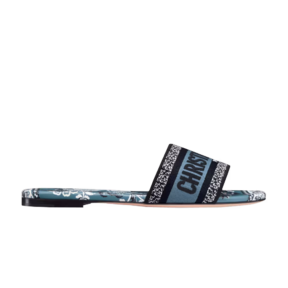 Dior Women's DWay Slide Denim Blue