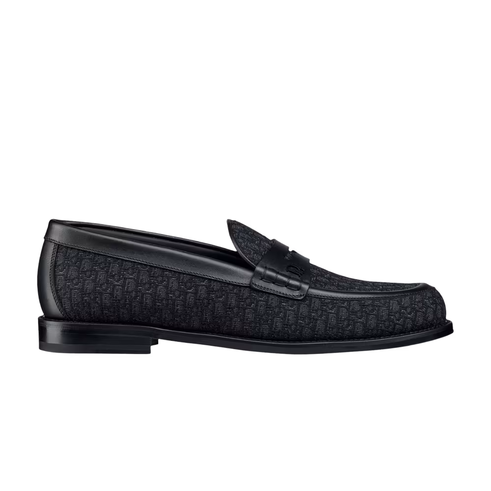 Dior Granville Loafer Dior Oblique - Black