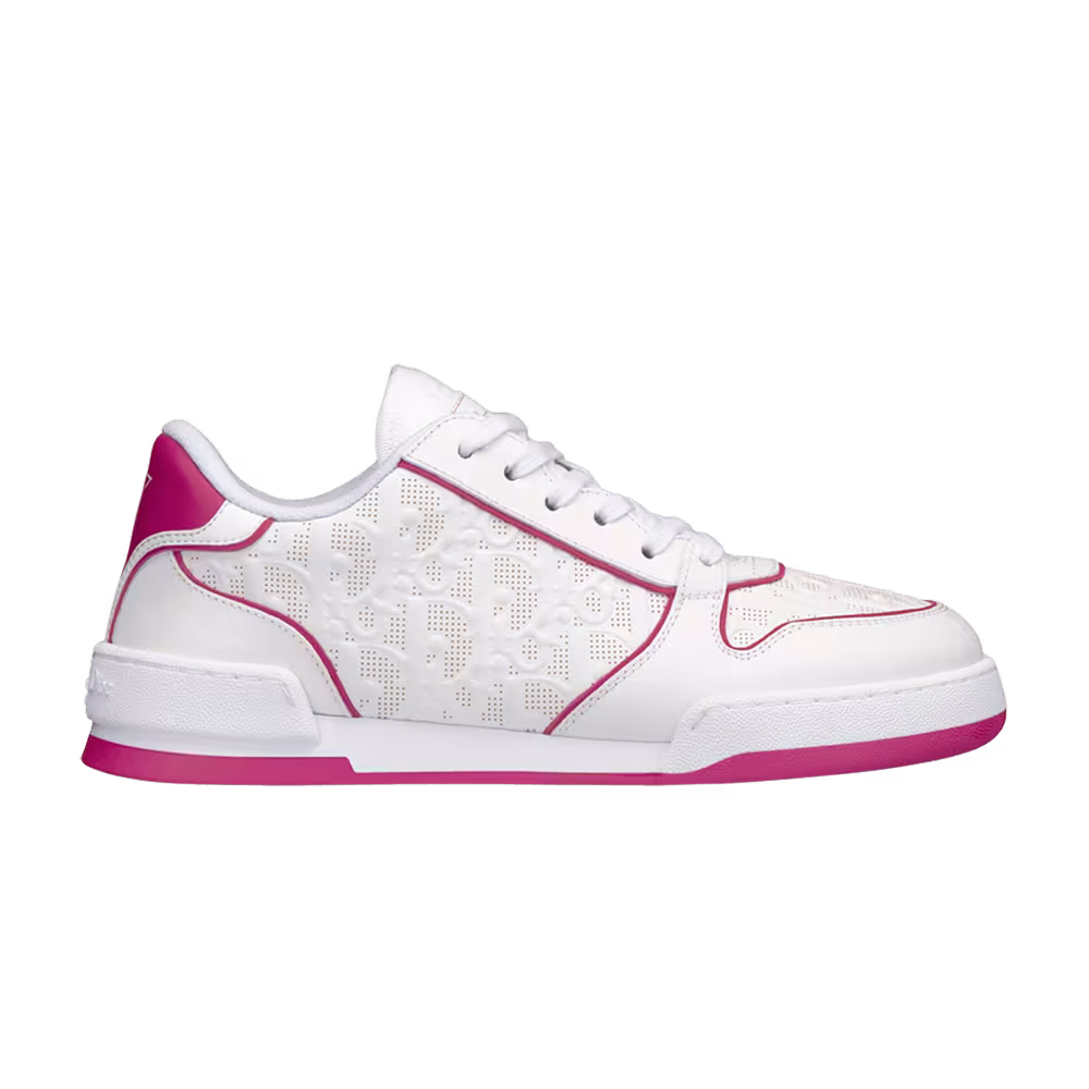 Dior Women's One Sneaker White Fuchsia