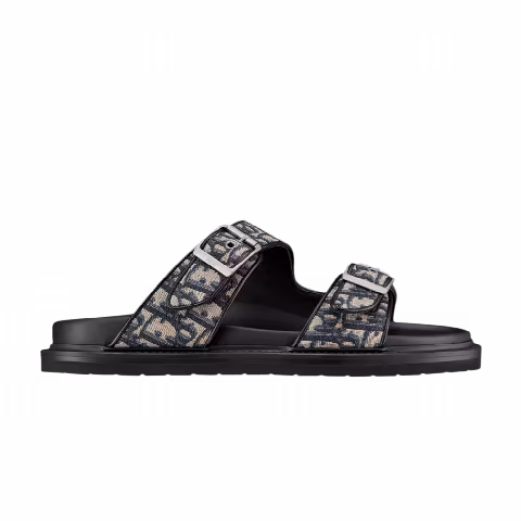 Dior Aqua Sandal 'Dior Oblique - Black Beige'